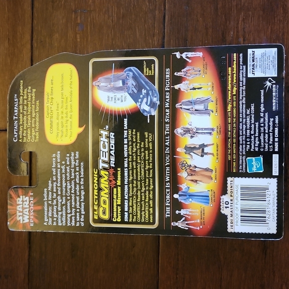 Star Wars Episode 1 Captain Tarpals with Electropole - Picture 2 of 2